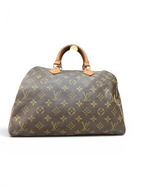 Louis Vuitton Speedy 30 Monogram Vintage 1988 Made in France Boston Bag